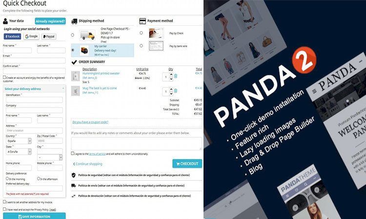 Prestashop Panda Theme Onepage Checkout Uyuşmazlığı ve Kodların Çakışması